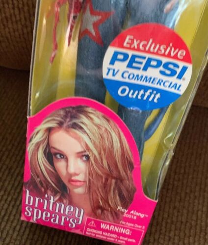 play along BRITNEY SPEARS DOLL pepsi commercial  MIB 2001  Music Oops I Did It
