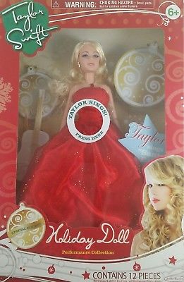 RARE SPECIAL EDITION Taylor Swift Performance Ready HOLIDAY 2010 SINGING DOLL!