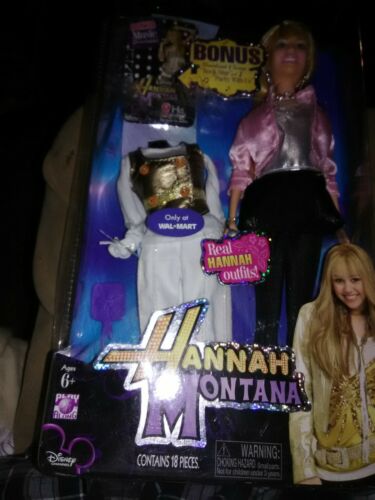 SEALED Disney Hannah Montana Miley Cyrus Play Along Fashion Collection 12