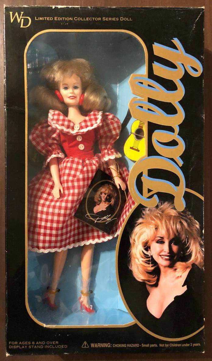 Dolly Parton Doll 12in Heartsongs 1990s Goldberger