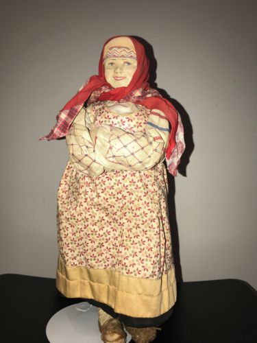 Doll Cloth Soviet Union Ryasan District 1930s