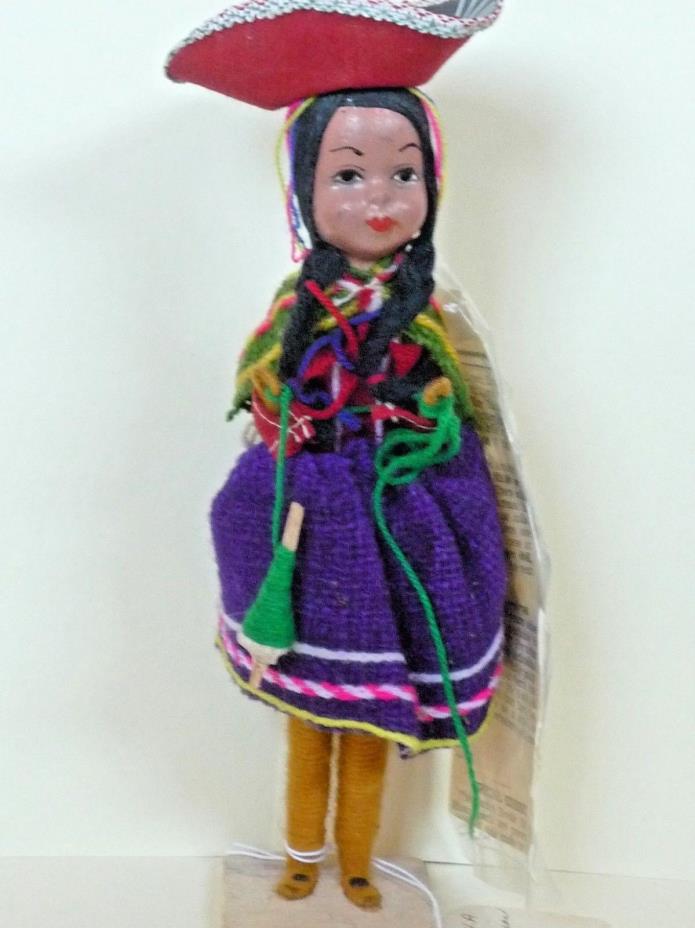 Kimport 354A Peruvian 8 Inch Girl Doll