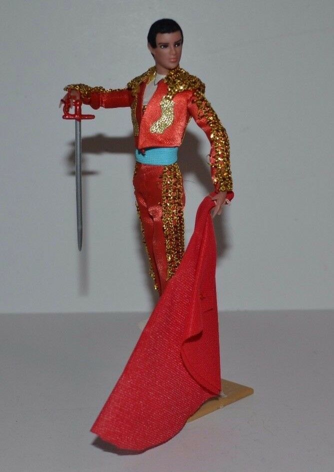 Vtg Marina Chiclana Doll Torero Made in Spain Signed 18 cm