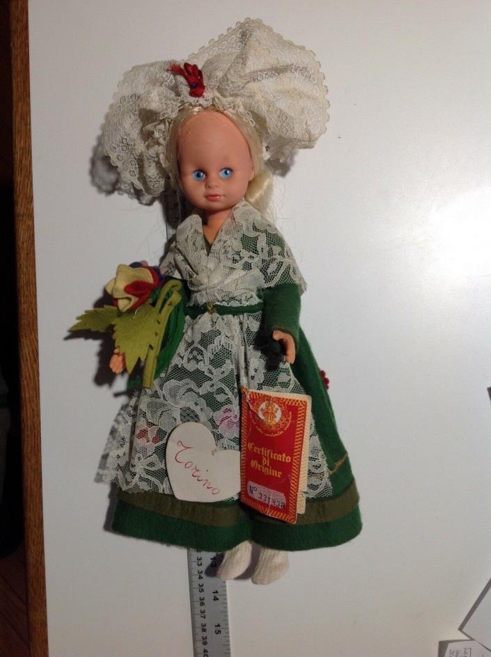 Vintage Lenci Torino costume doll
