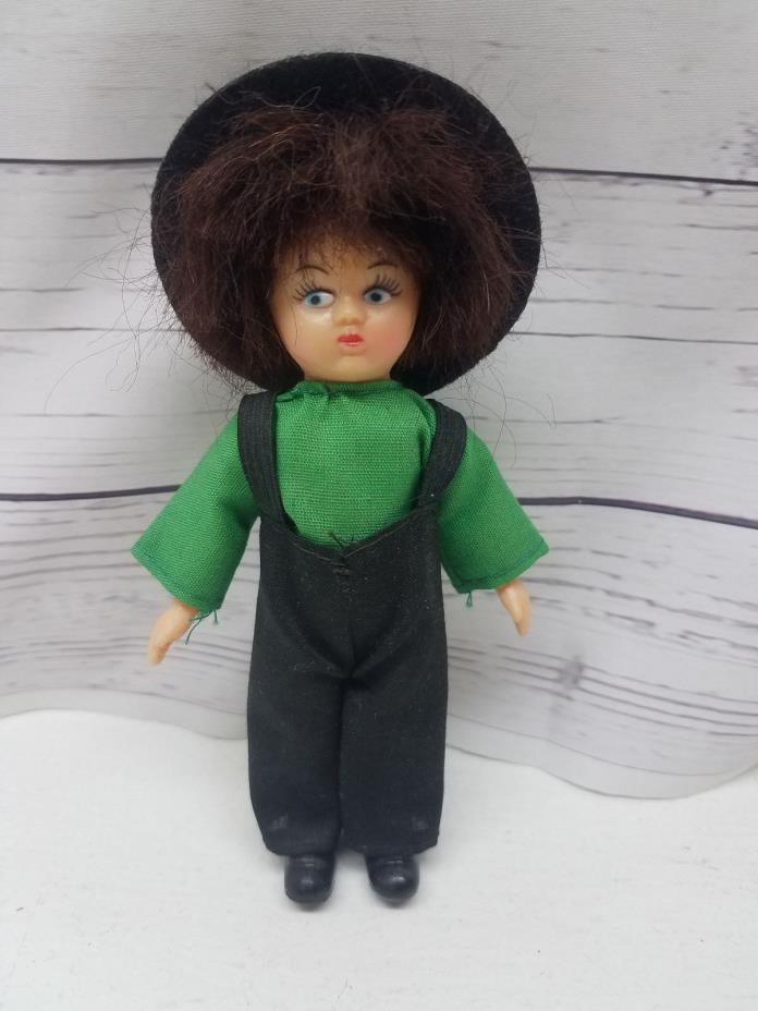 Vintage Amish Boy Doll 5.5