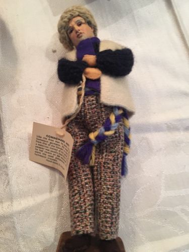Connemara Man Doll Ireland Handmade Jay Dollsin Dublin Wooden Character