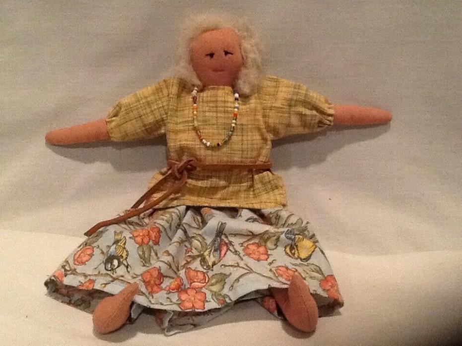 Vintage Native American Handmade Beaded doll