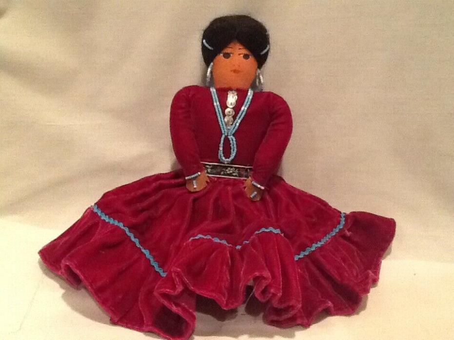 Vintage Native American Navajo Doll Handmade