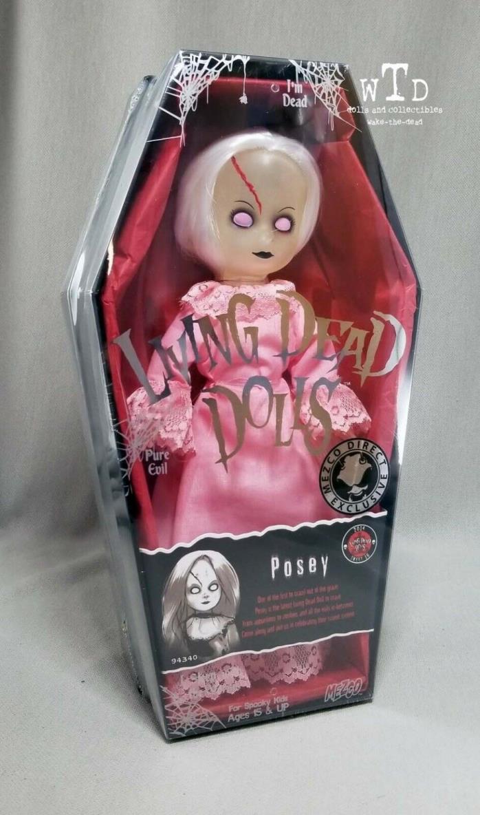 LDD LIVING DEAD DOLLS * POSEY * PINK VARIANT * SEALED Sweet 16th Anniversary
