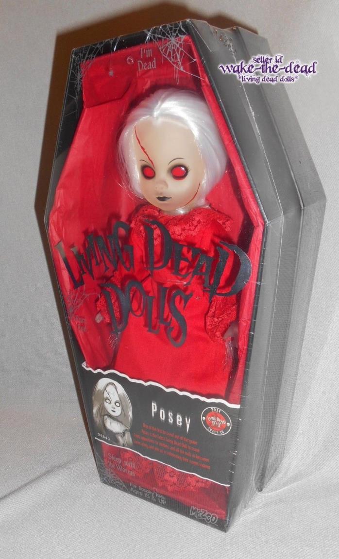 LDD LIVING DEAD DOLLS * POSEY * RED VARIANT * SEALED Sweet 16th Anniversary