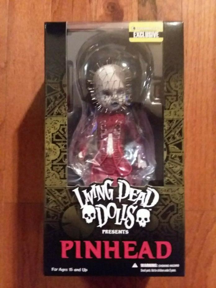 MEZCO TOYS~LIVING DEAD DOLLS~HELLRAISER~PINHEAD~RED VARIANT EXCLUSIVE~RARE~