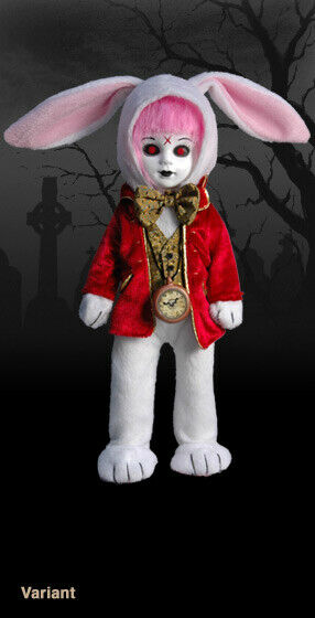Living Dead Doll Eggzorcist as the white Rabbit in Wonderland Varient  Sealed