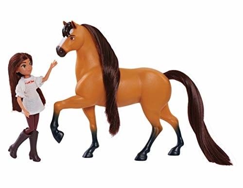 Just Play Spirit Riding Free Small Doll Collector Lucky Horse Set