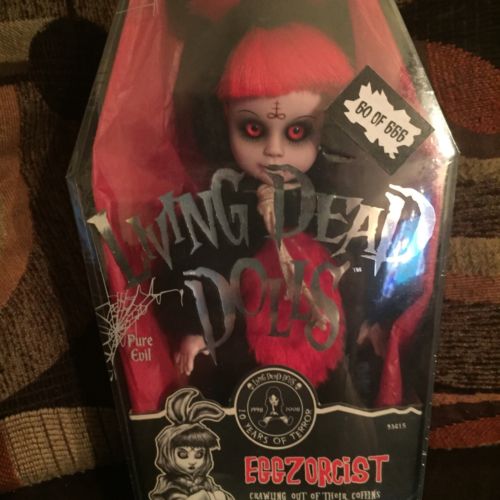 LIVING DEAD DOLLS 10TH ANNIVERSARY EGGZORCIST SEALED USA  #60 Of 666