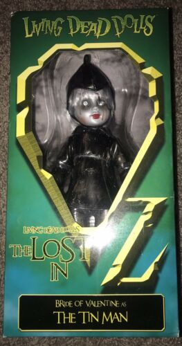 Sealed Mezco LIVING DEAD DOLLS LOST IN OZ Bride Of Valentine As The Tin Man