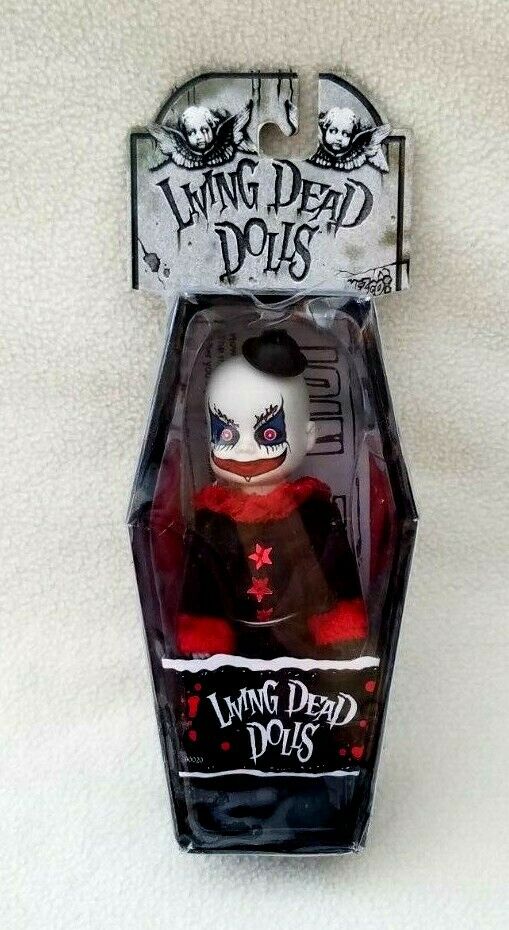 Living Dead Dolls Mini SCHITZO MIB Sealed Series 3 Mezco LDD Keychain Clown Rare