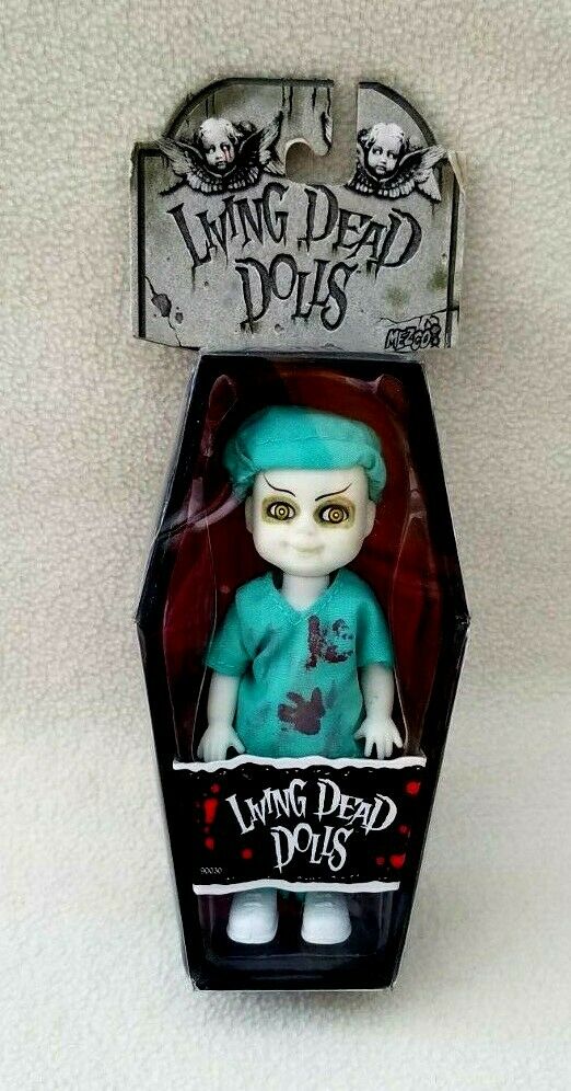 Living Dead Dolls Mini DR. DEDWIN Open Complete Ser 4 Mezco LDD Keychain Doctor
