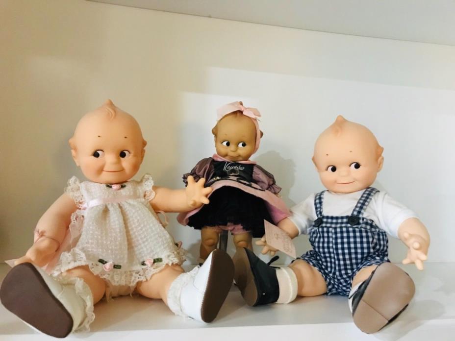 Set of 3 Collectible Kewpie Dolls
