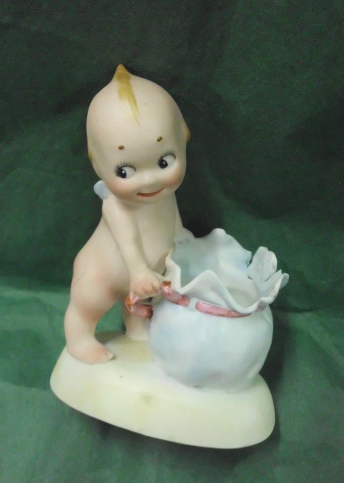 Rose O'Neill German Bisque Kewpie Doll 4 1/2