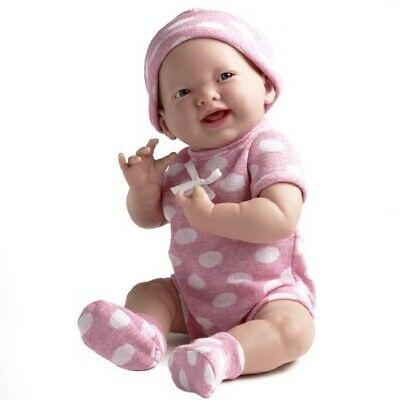 (Pink Polka Dot) - La Newborn Boutique - Realistic 38cm Anatomically Correct