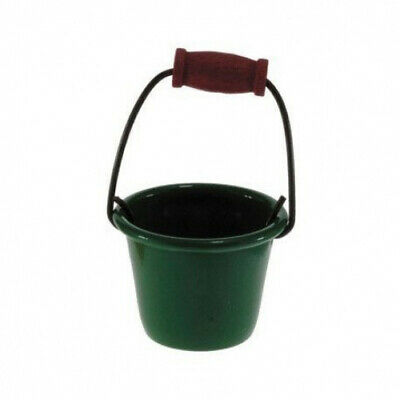 Dollhouse Green Bucket. Superior Dollhouse Miniatures. Delivery is Free