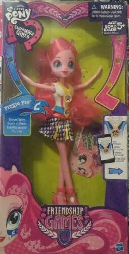 My Little Pony Equestria Girls Pinkie Pie Friendship Games Doll Free Shipping