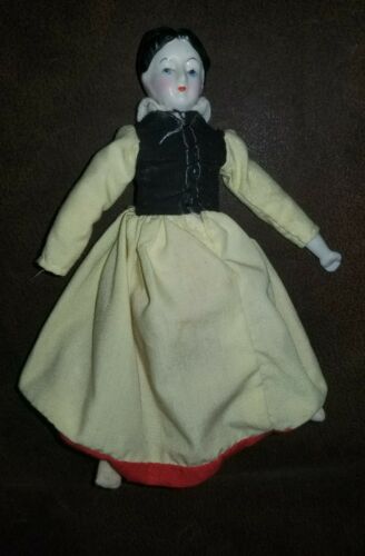 Snow White and Wicked Witch Topsy Turvy Doll Handmade Very Rare