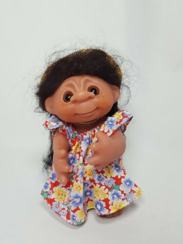 BIG 1977 Thomas DAM Norfin Troll made in Denmark Lady Doll