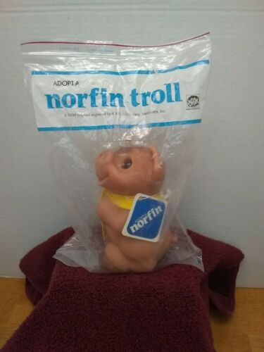 Vintage DAM Norfin Troll Piggy Bank Style #444 Denmark