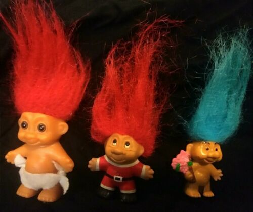 Assorted Vintage Troll Doll Mixed Lot 2