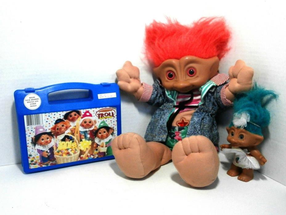 Ace Novelty Treasure Troll Doll Star Gem Belly 18