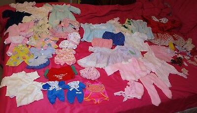 Mixed Doll Clothes Clothing Lot #3, 50+ items
