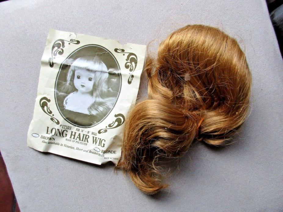 Vintage Blonde Long Hair  Wig 18