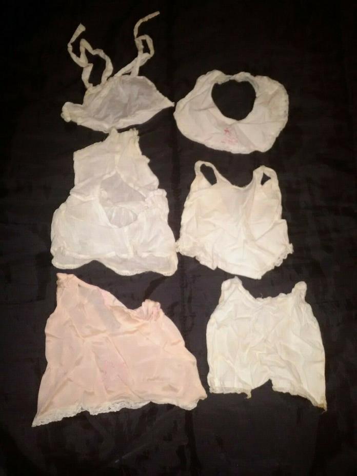 Old Doll Clothes (undergarments) found with Shirley Temple doll