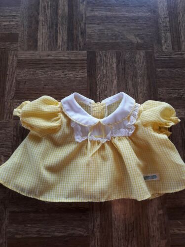 VINTAGE Yellow Cabbage Patch Dress