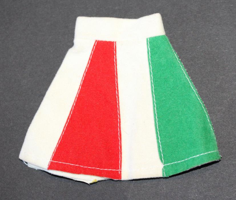 VINTAGE DOLL SIZE VELVETEEN SKIRT-NEAR EXCELLENT-READ FOR SIZE