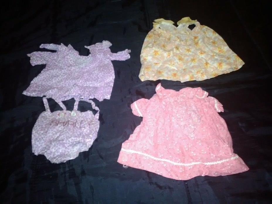 Old Doll Clothes found with 19