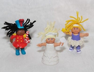 Holiday Cabbage Patch Kids PVC figures McDonalds toy