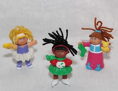 CPK Holiday Cabbage Patch Kids PVC figures McDonalds toy