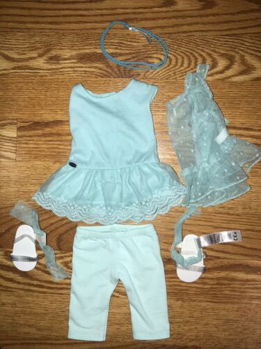 American Girl Dress Outfit With Shoes