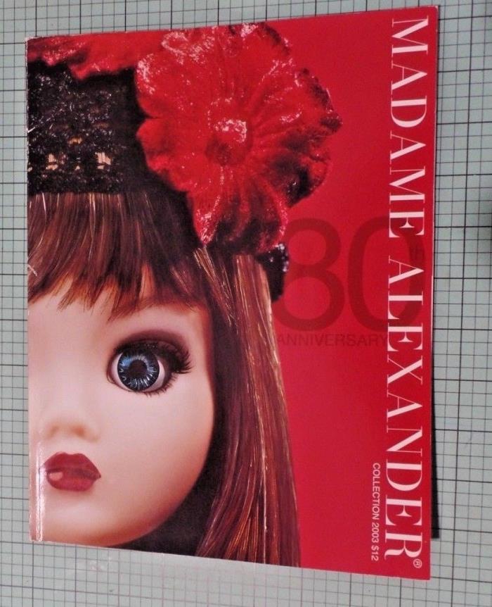 Madame Alexander Collection 2003 magazine
