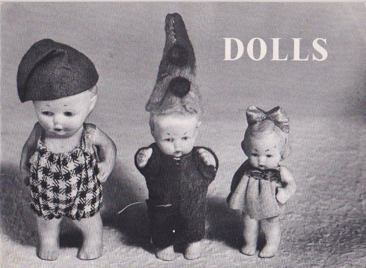 Dolls in the Worthing Museum (United Kingdom) 1969 Museum Publication No. 9