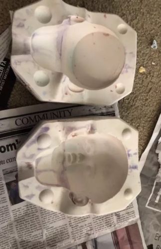 ceramic mold for silicone doll head