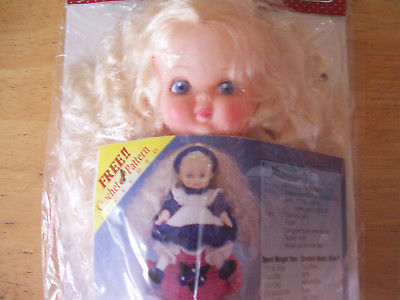 FIBRE CRAFT AIR FRESHENER DOLL 3055 BLUE DRESS