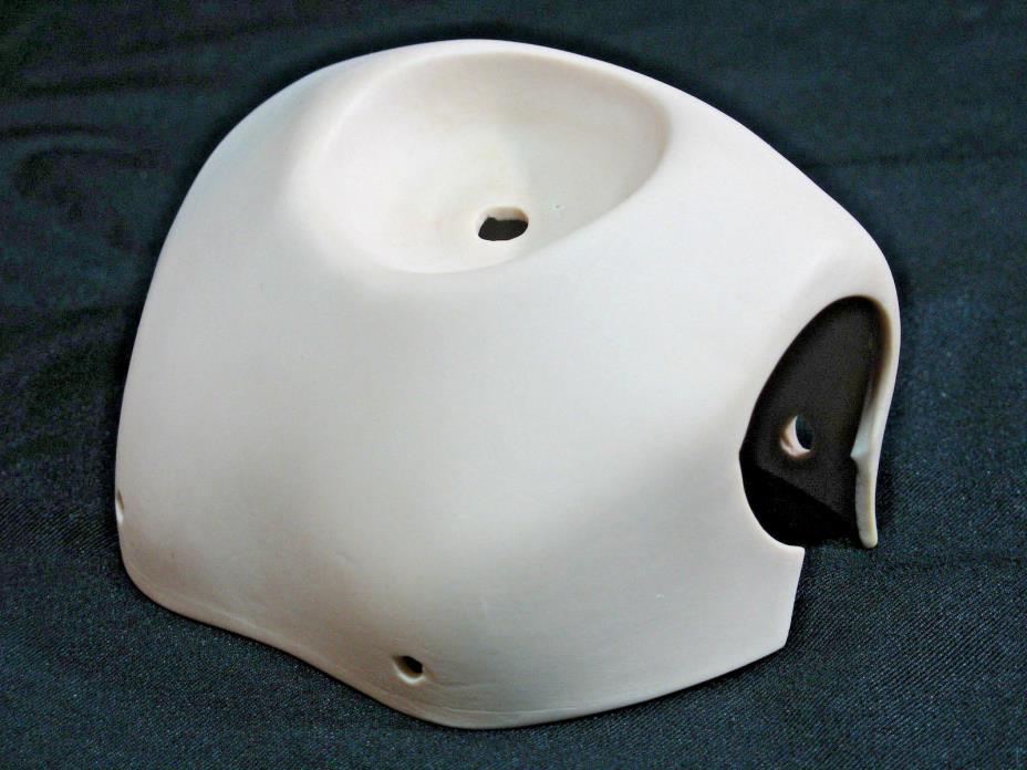 Vintage Bisque Porcelain Doll Shoulder Plate New Old Stock Large 4 1/4