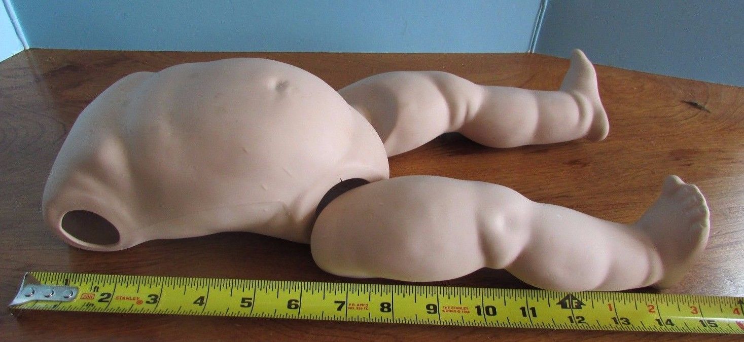 Large  BABY DOLL Body AND LEGS parts 14