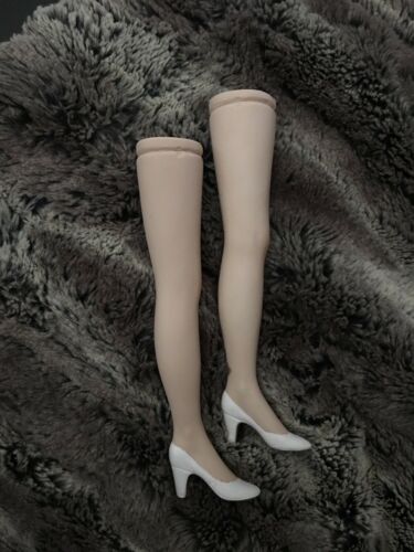 Doll Parts Ceramic Legs With Feet Wearing Heels 8