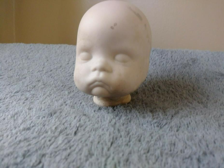 Vintage Porcelain Doll Head Bust Child 3”