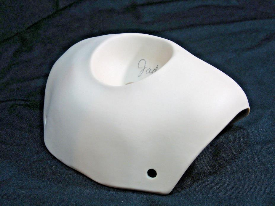 Vintage Bisque Porcelain Doll Shoulder Plate New Old Stock Large 6 1/2