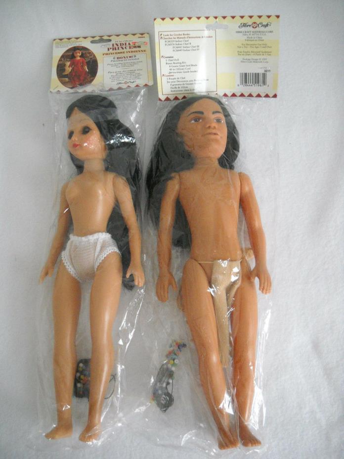 Indian Chief and Princess Dolls 15